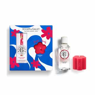 Gingembre Rouge Coffret Eau Parfumée 100ml + Bougie