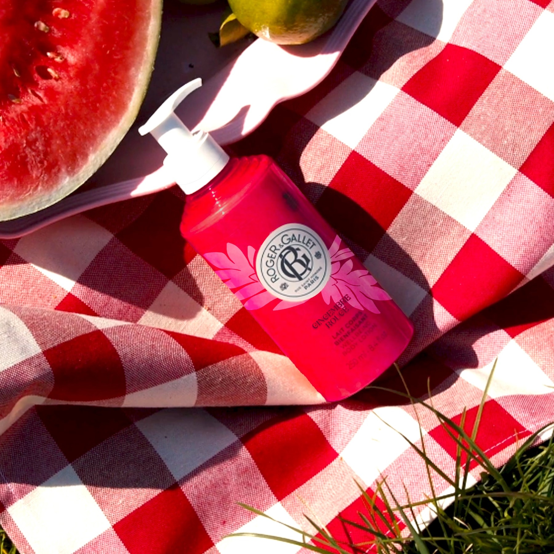 Gingembre Rouge Lait Corps Bienfaisant