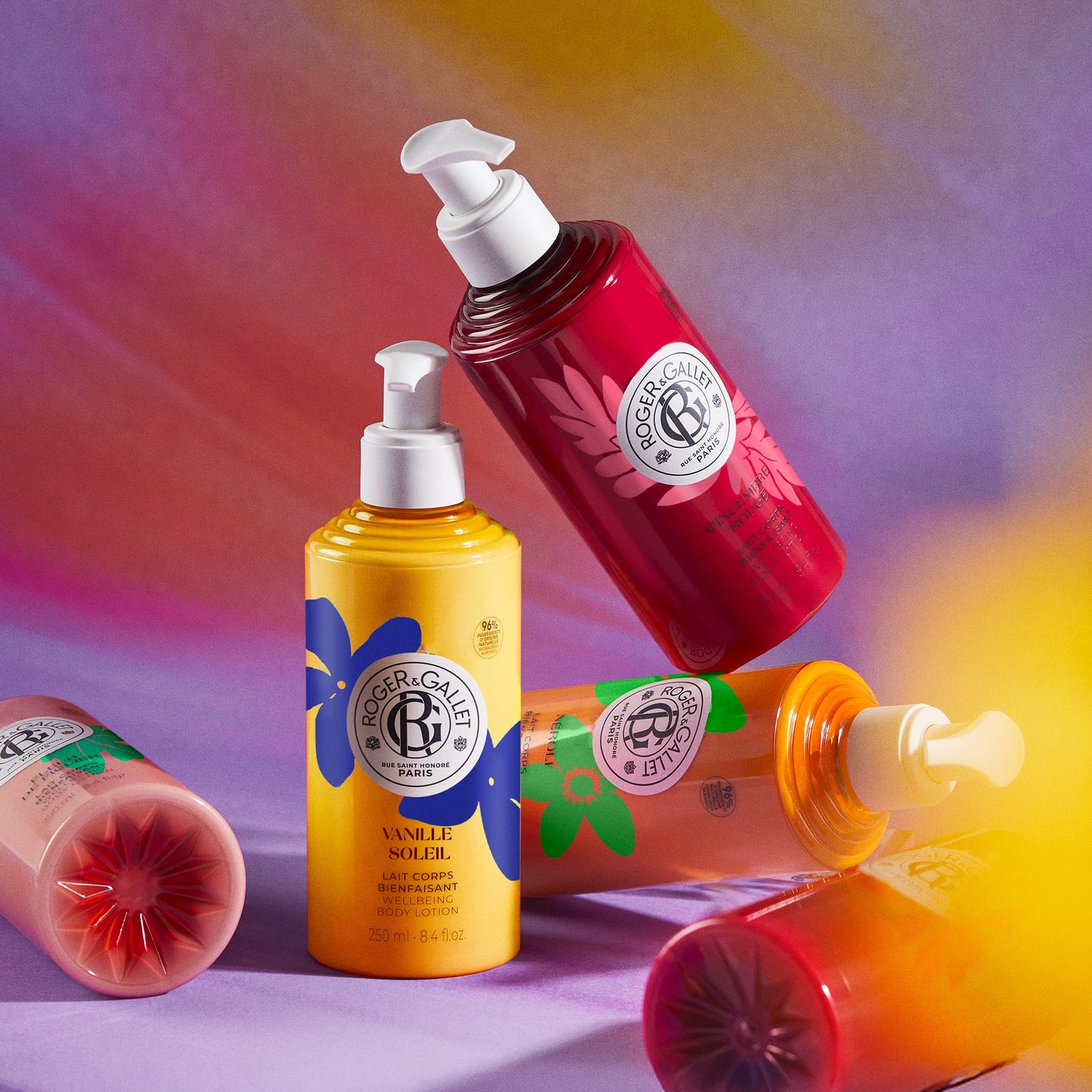 Gingembre Rouge Lait Corps Bienfaisant