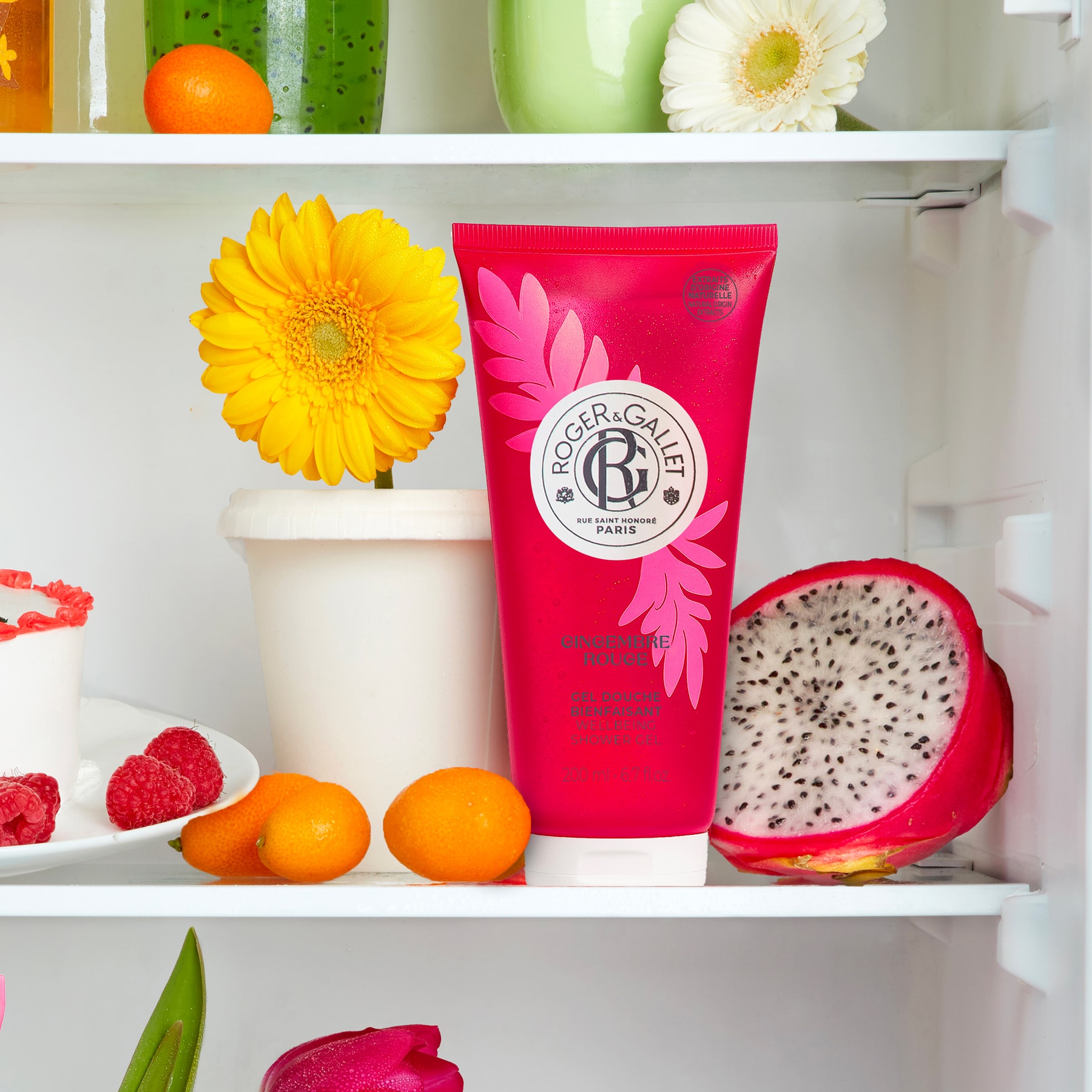 Gingembre Rouge Gel Douche Bienfaisant