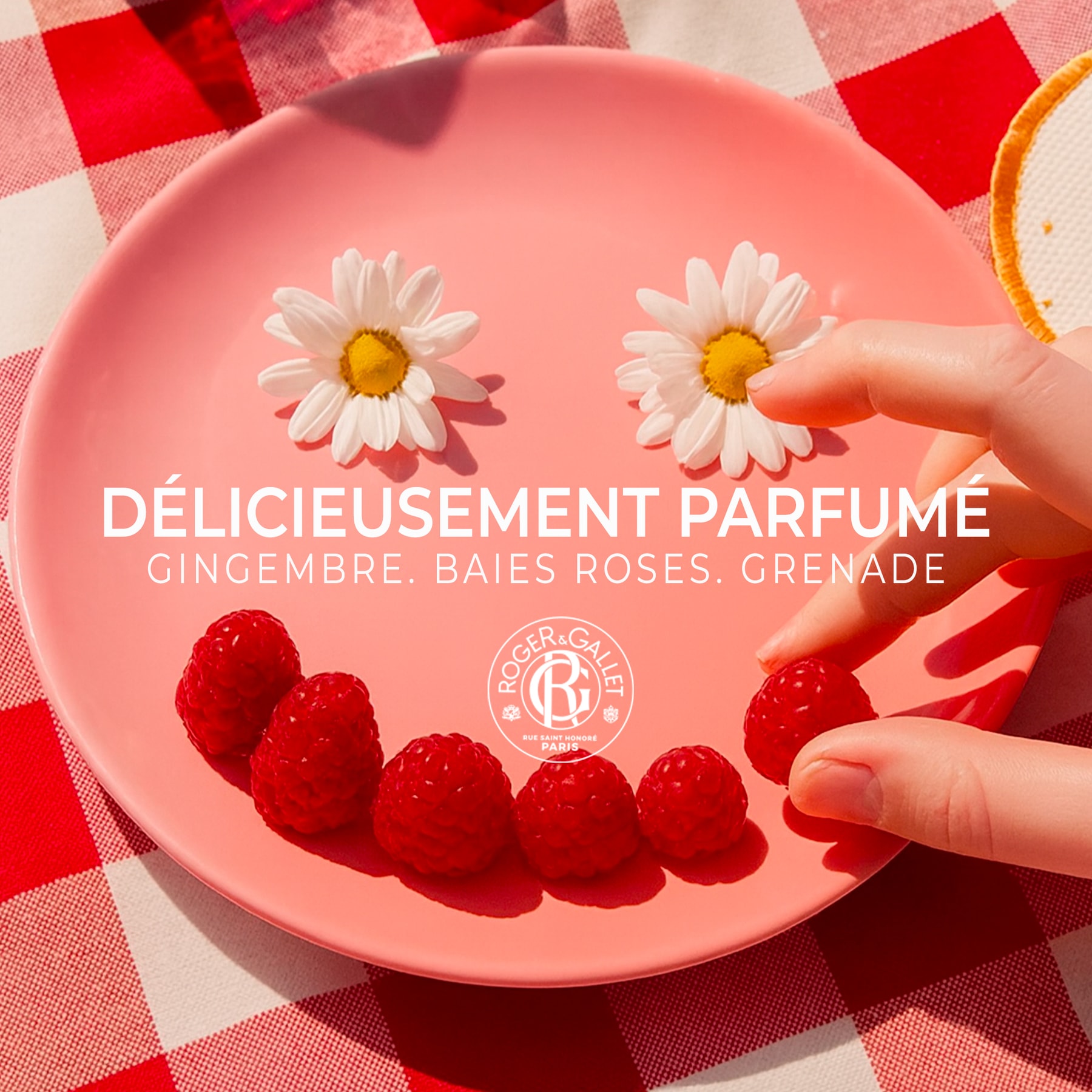 Gingembre Rouge Crème Mains Bienfaisante