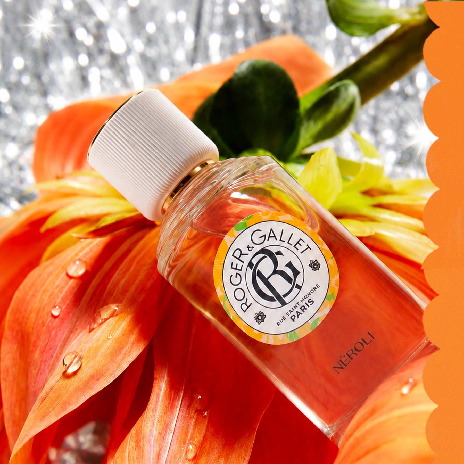 Néroli Coffret Noël eau parfumée bienfaisante 30ml + crème mains bienfaisante