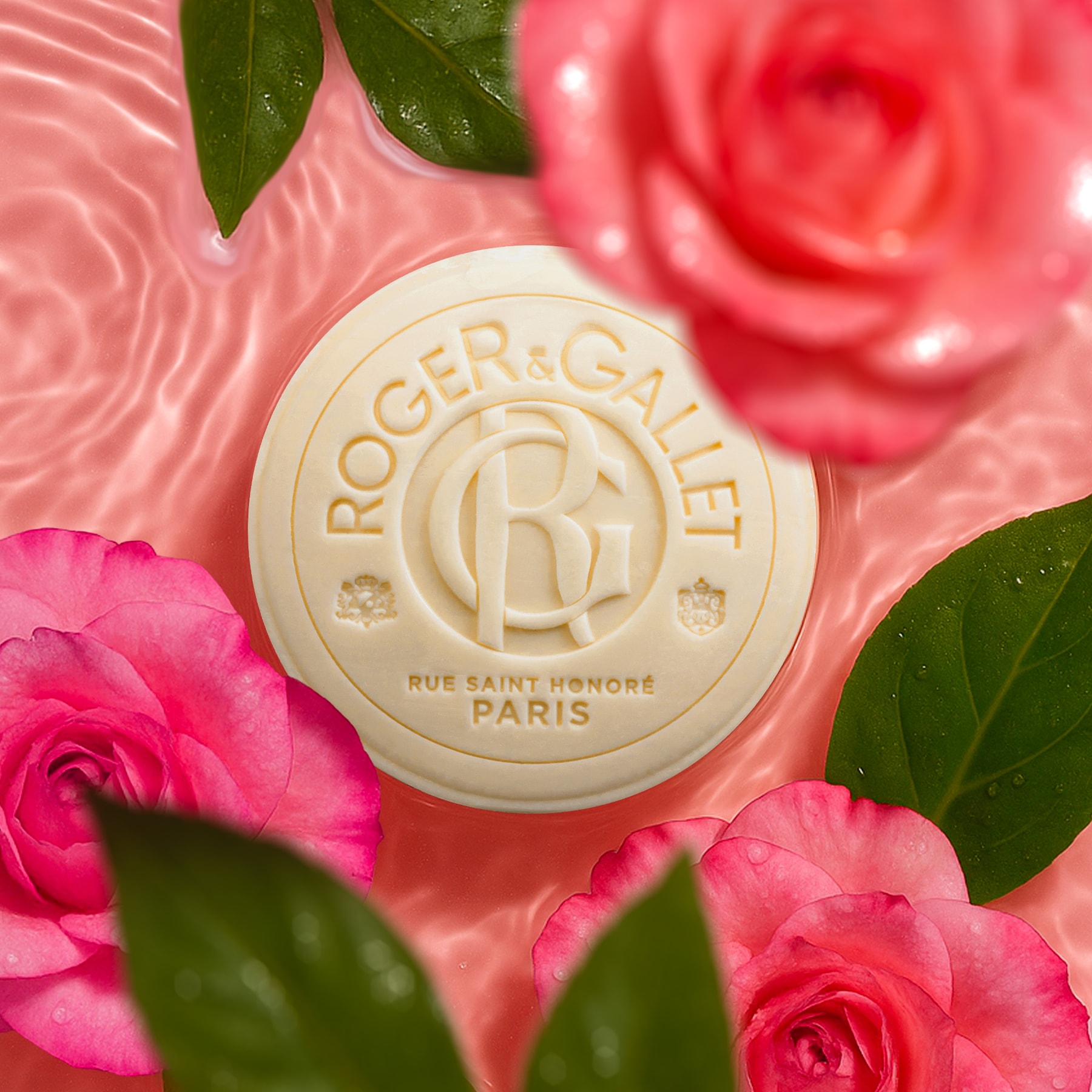 Rose Thé Savon Bienfaisant
