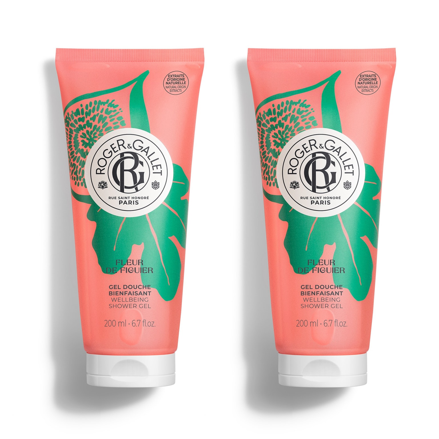 Fleur de Figuier Duo Gels Douche Bienfaisants