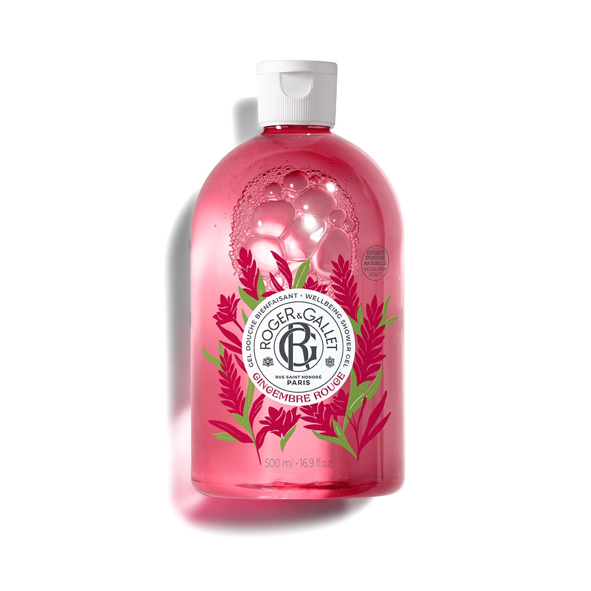 Gingembre Rouge Gel Douche Bienfaisant
