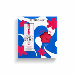 Gingembre Rouge Coffret Eau Parfumée 100ml + Bougie